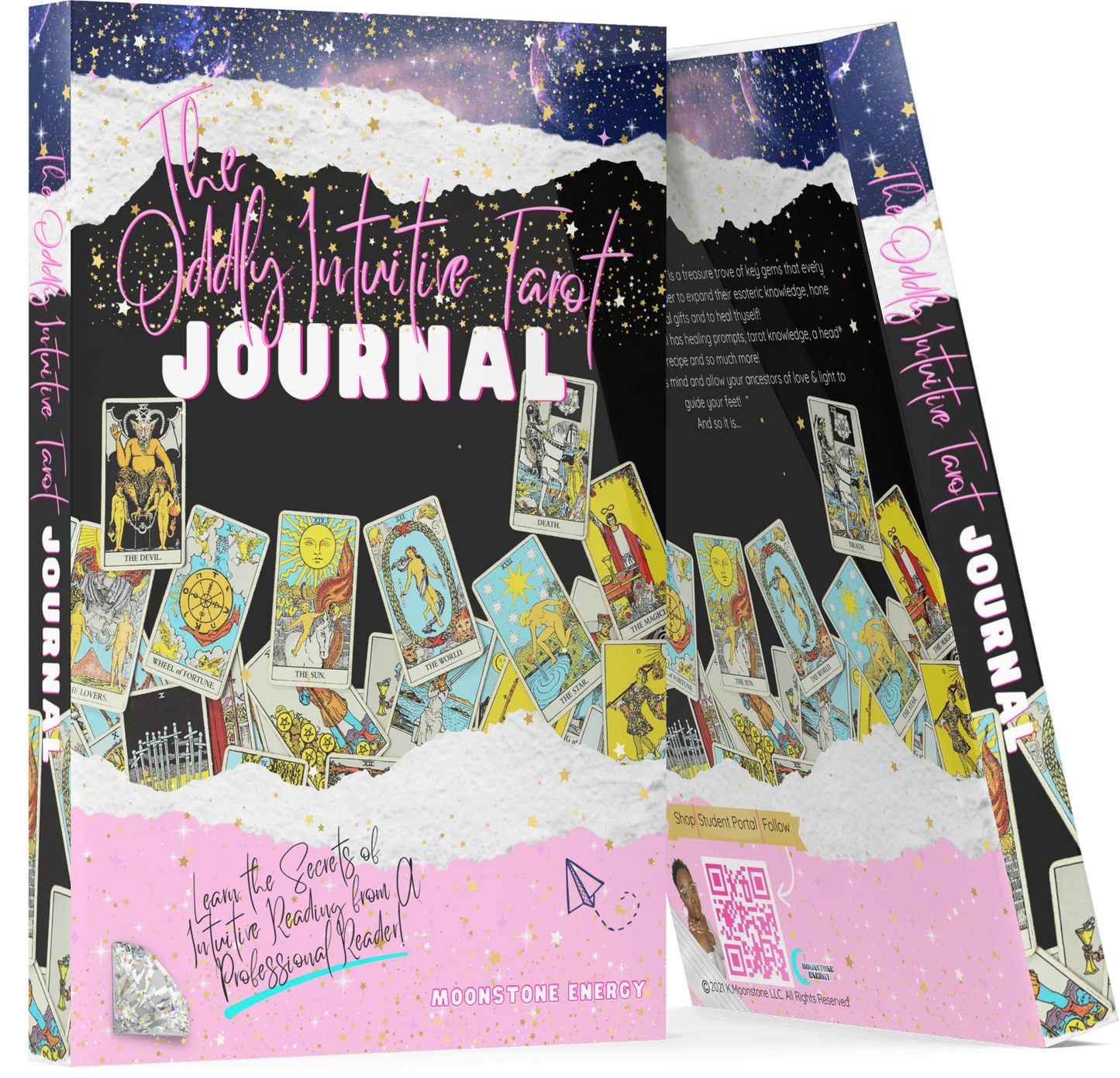 The Oddly Intuitive Tarot Journal - Moonstone Energy