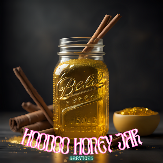 Hoodoo Honey Jar Services - Moonstone Energy 
