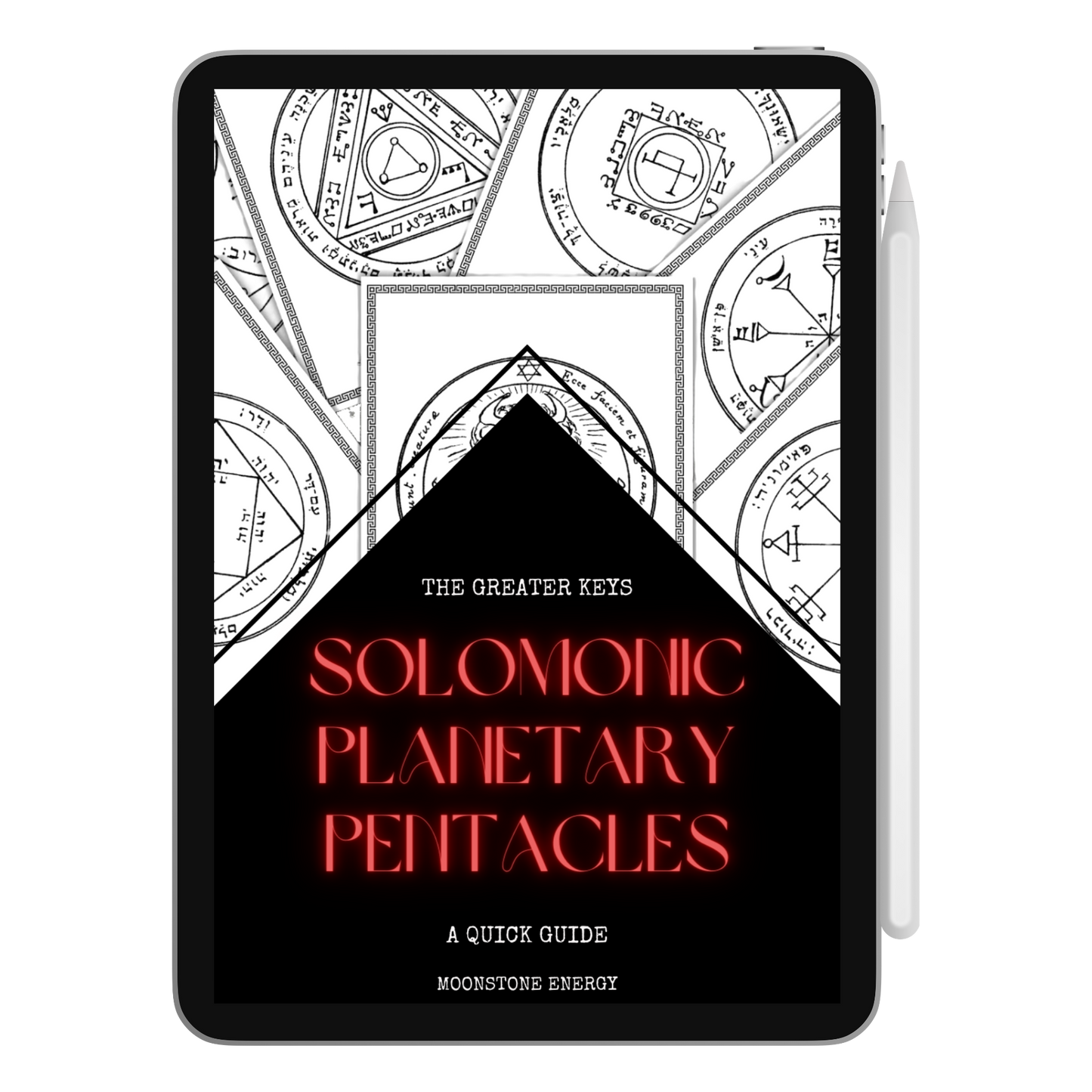 The Greater Keys: Solomonic Planetary Pentacles - Moonstone Energy 