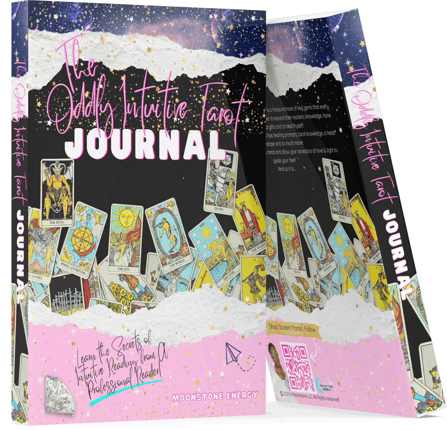 The Oddly Intuitive Tarot Journal - Moonstone Energy 