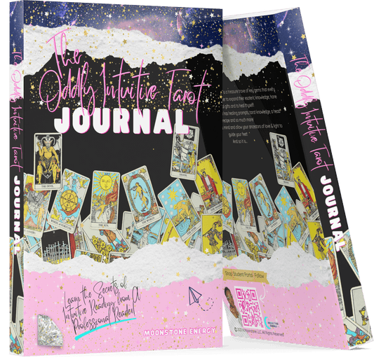 The Oddly Intuitive Tarot Journal - Moonstone Energy 