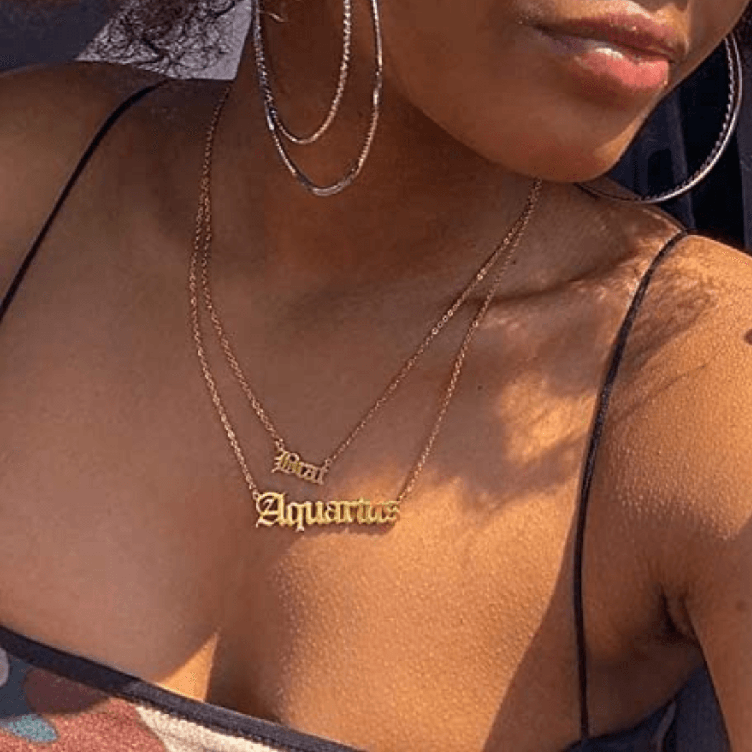 Zodiac Necklaces - Moonstone Energy 
