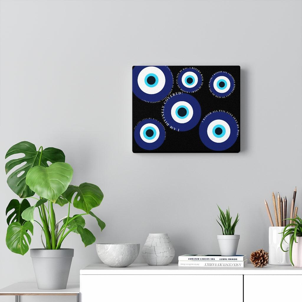 Evil Eye Protection Canvas - Moonstone Energy 