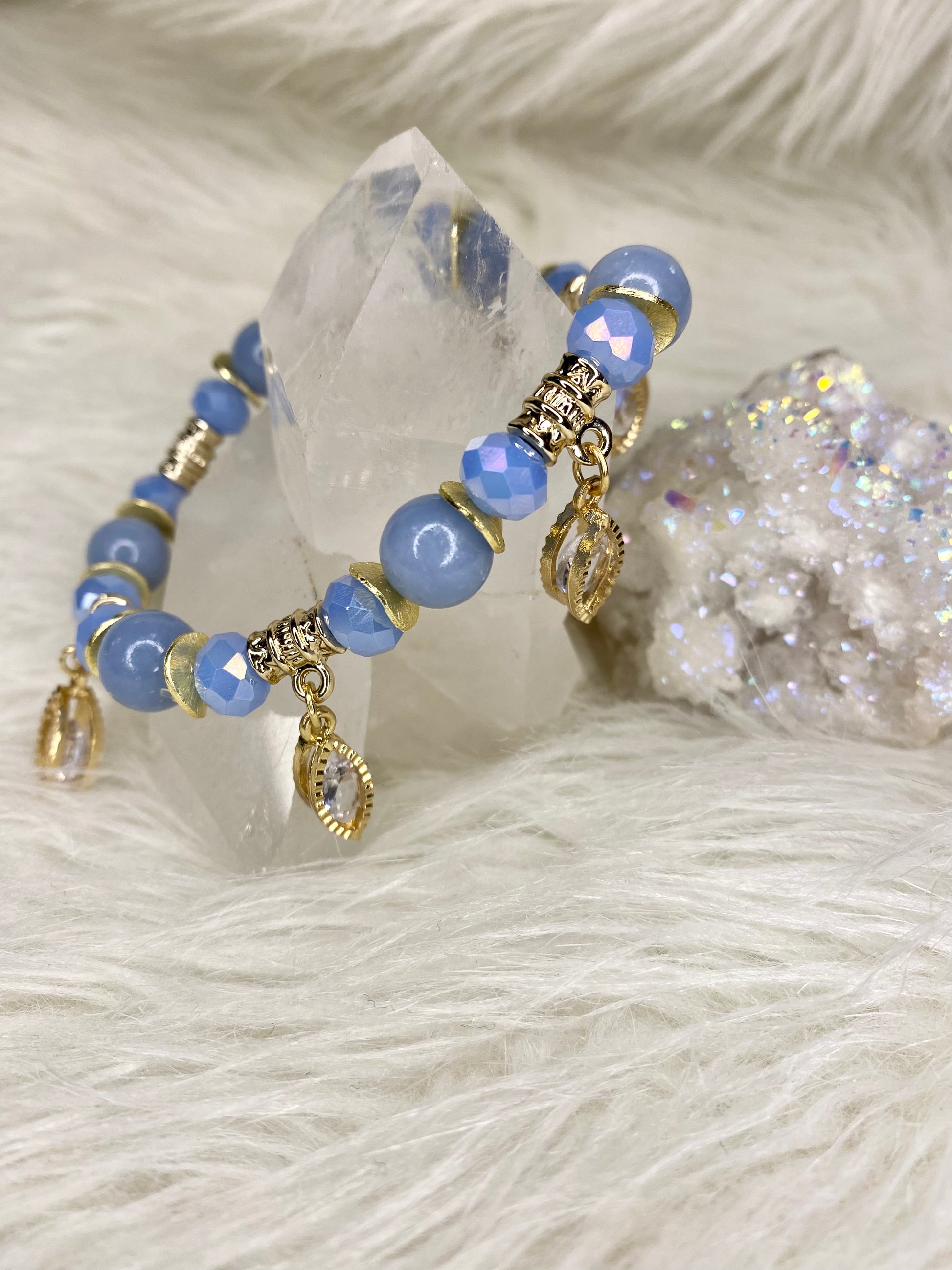 Celestial Aura Bracelet-Moonstone Energy 