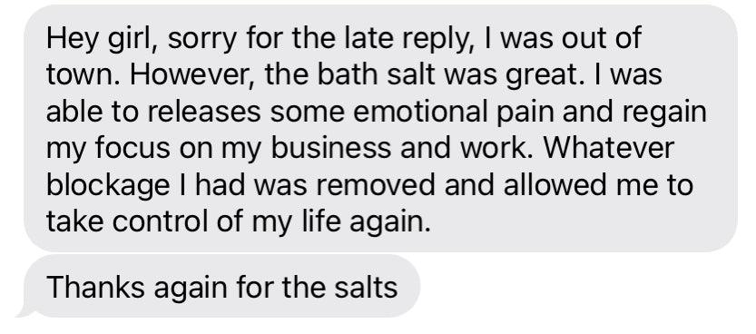 Ease My Heart Bath Salts - Moonstone Energy 