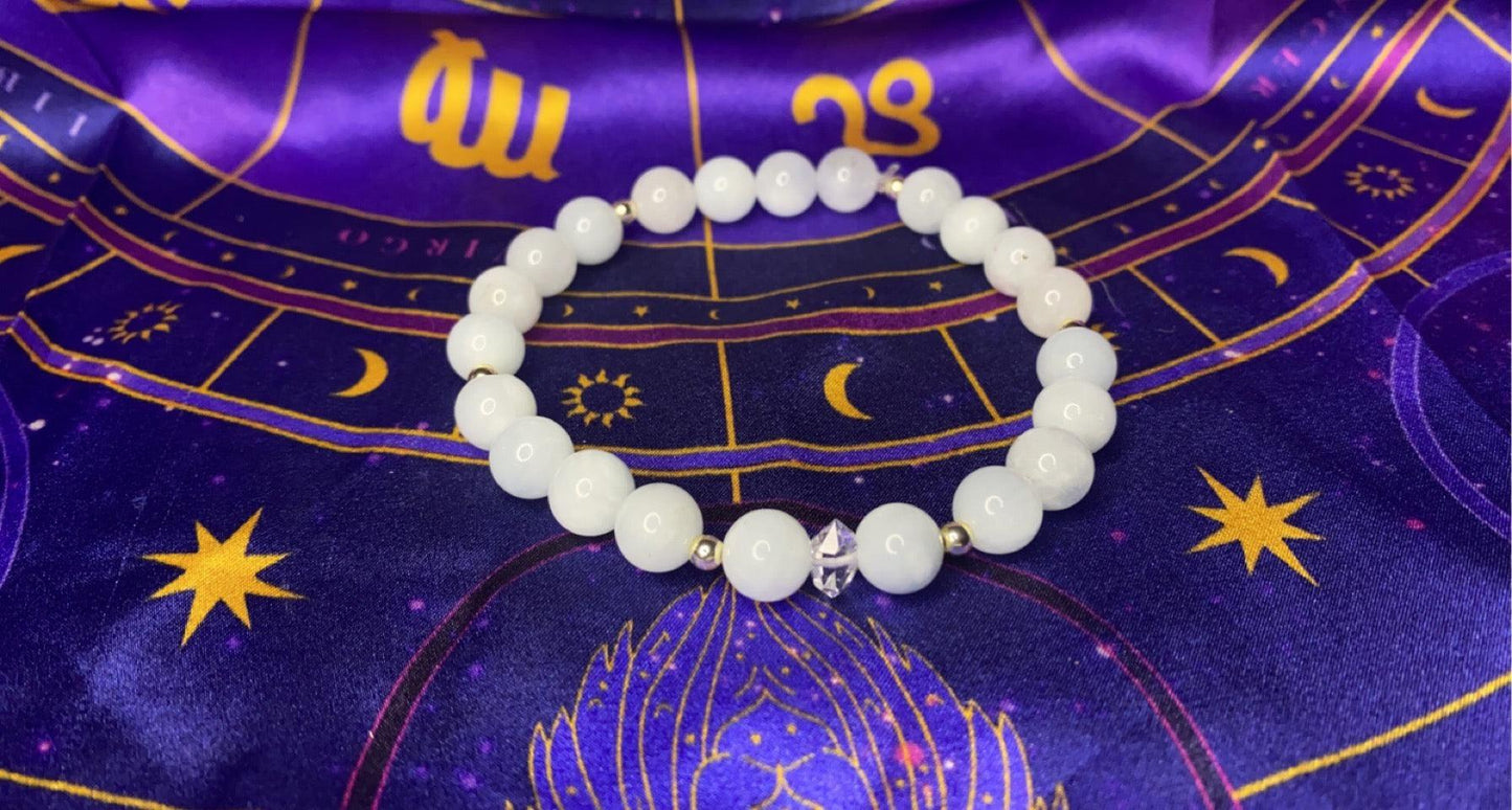 Crystal Vision Bracelet - Moonstone Energy 