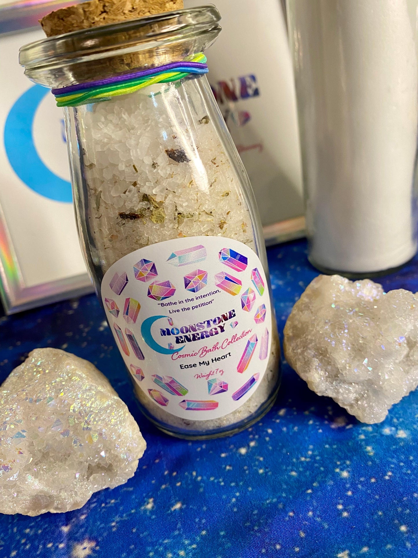 Ease My Heart Bath Salts - Moonstone Energy 