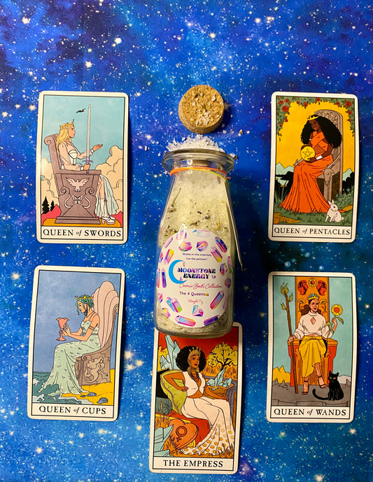 The 4 Queens Bath Salts - Moonstone Energy 