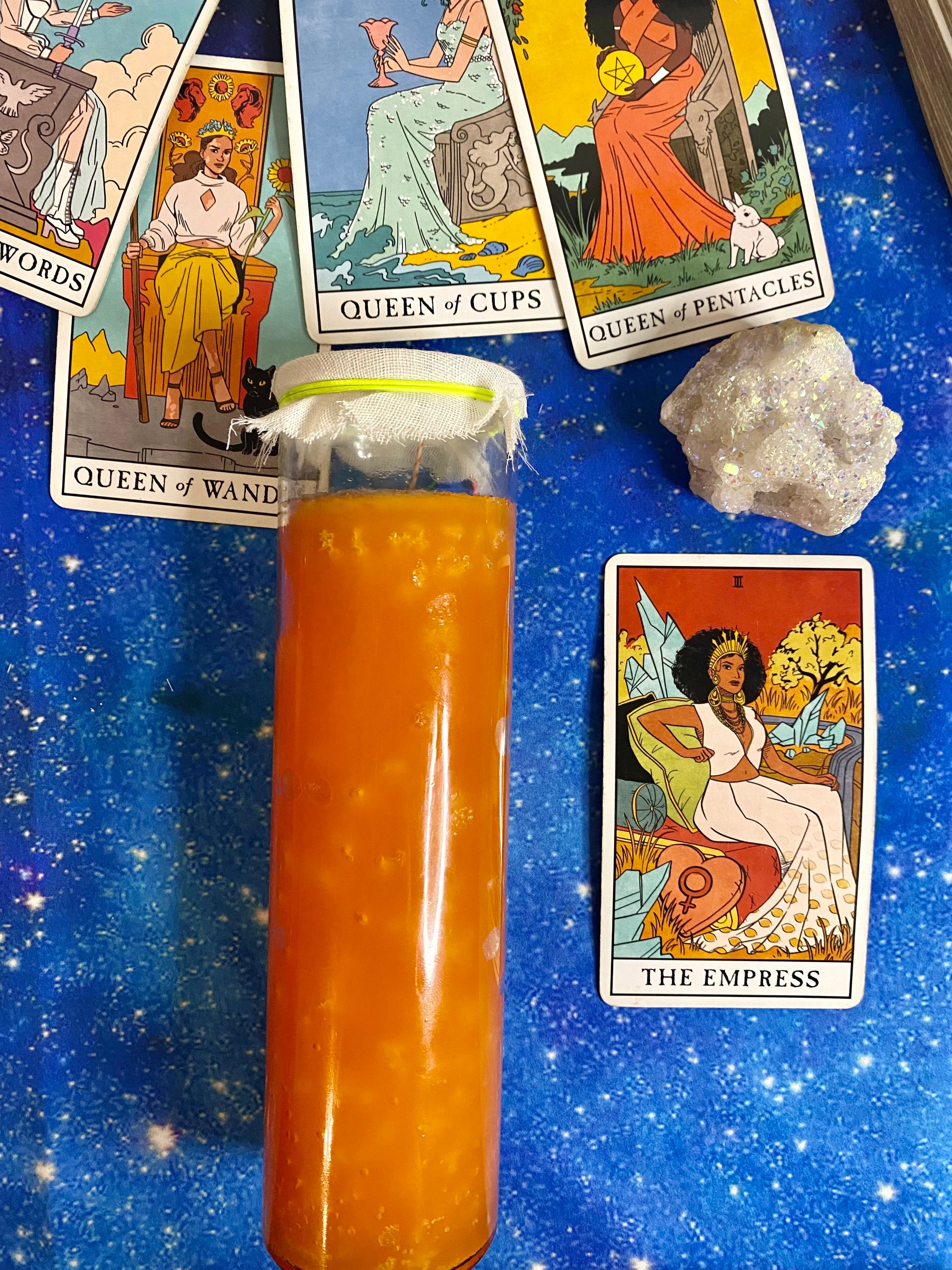 Empress Power Candle - Moonstone Energy 