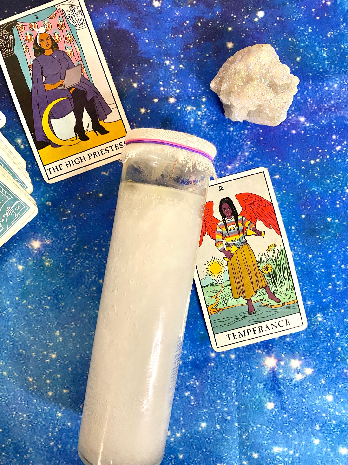 Divine Spirit Connection Candle - Moonstone Energy 