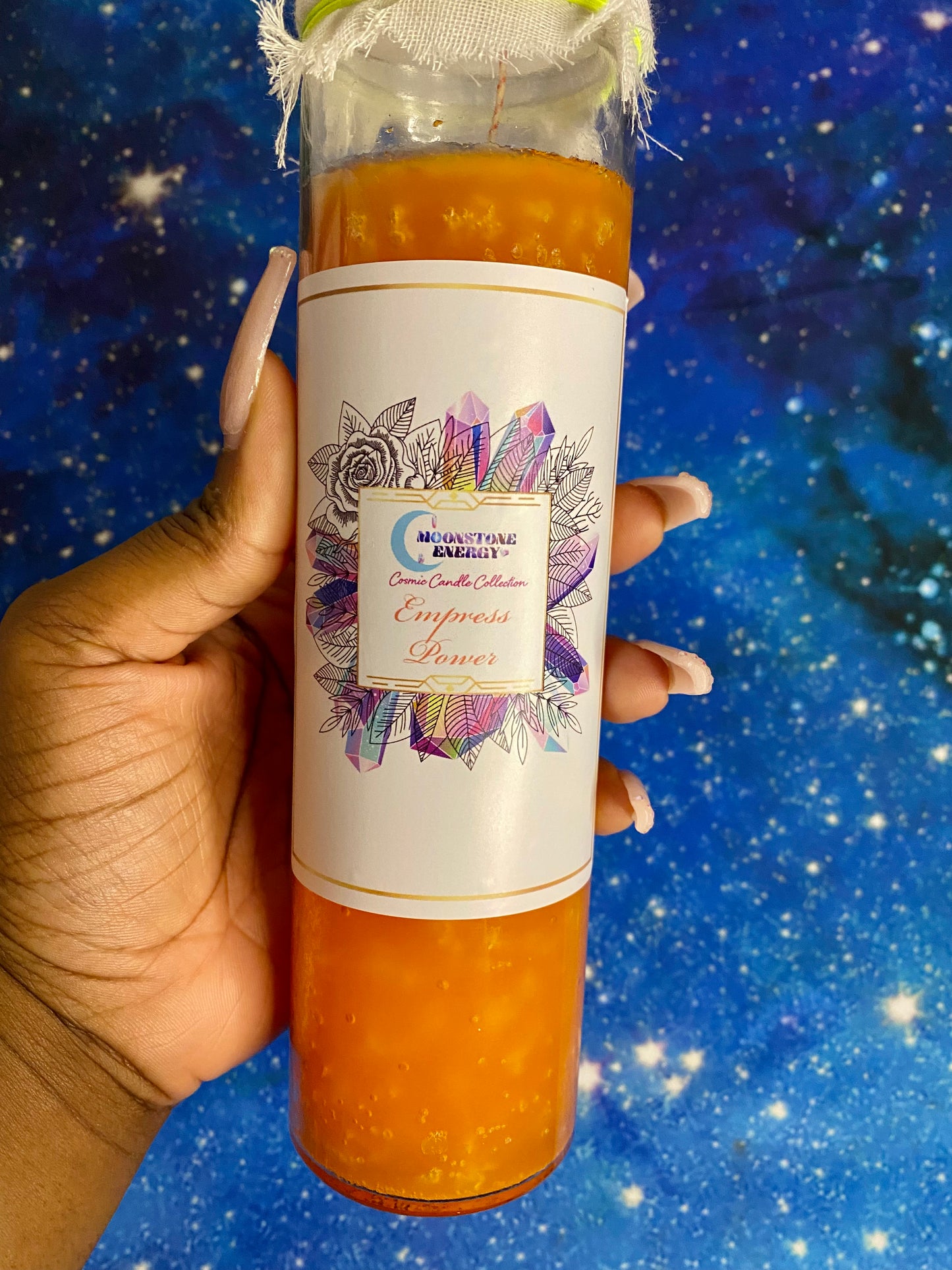 Empress Power Candle - Moonstone Energy 