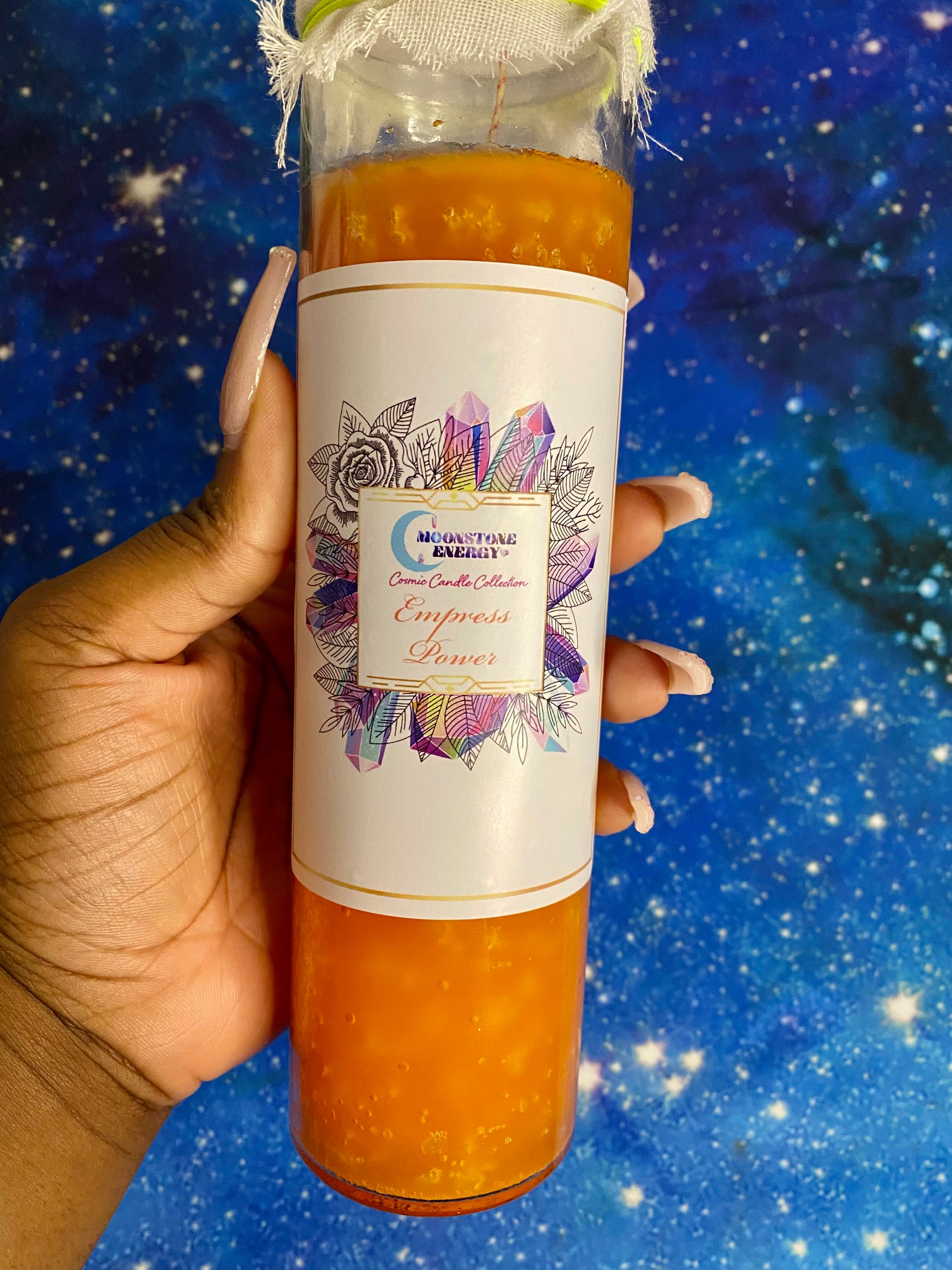 Empress Power Candle - Moonstone Energy 