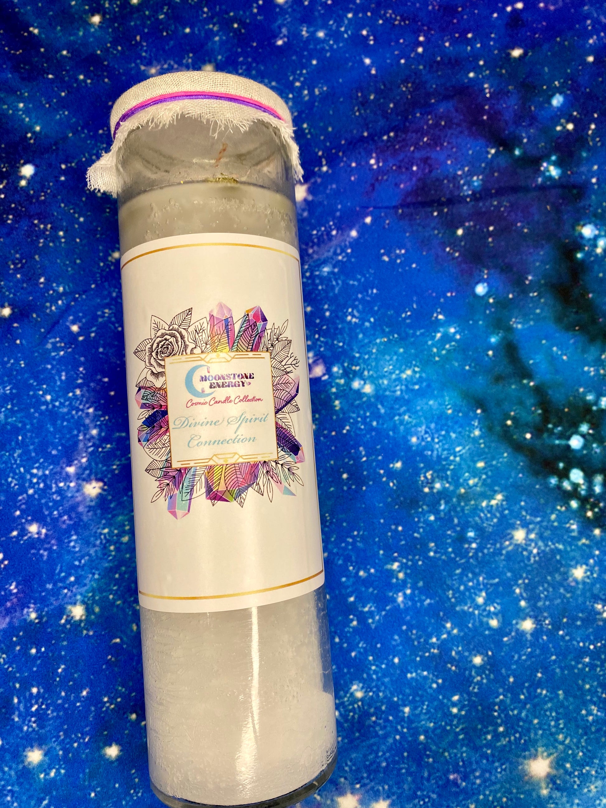 Divine Spirit Connection Candle - Moonstone Energy 