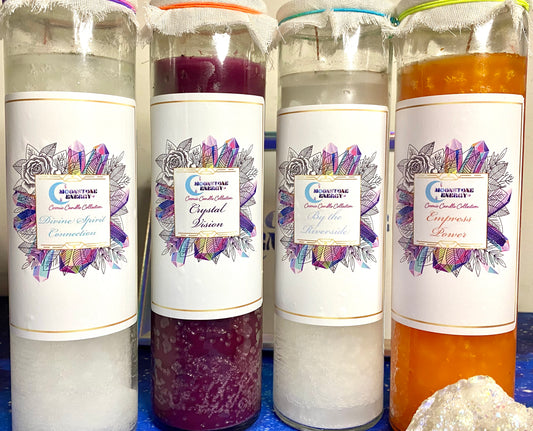 Cosmic Candle Powerhouse - Moonstone Energy 